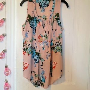 Casual floral blouse
